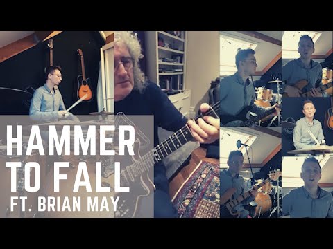 Hammer To Fall ft. BRIAN MAY | Home-Isolation Jam