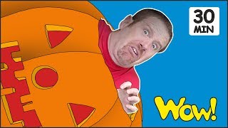 Halloween Stories for Kids from Steve and Maggie | Songs and Rhymes for Children by Wow English TV