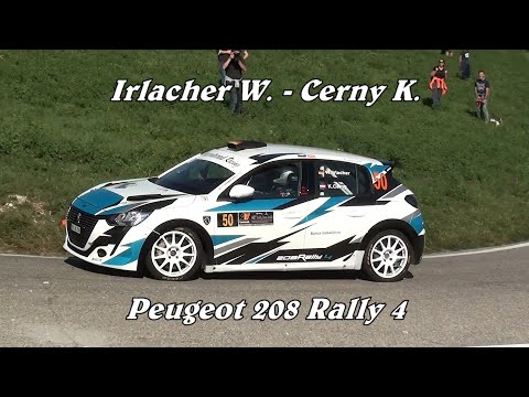IRLACHER W. - CERNY K. | RALLY 2 VALLI 2022 | PEUGEOT 208 RALLY 4