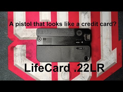Trailblazer LifeCard 22 long rifle pistol, review