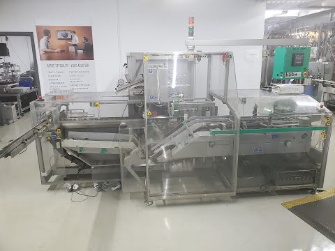 Marchesini Horizontal Cartoner Model MA155 with Guk Leaflet Feeder