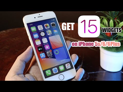 How to Get iOS 15 Widget on iPhone 5s/6/6Plus