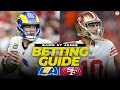 Rams at 49ers Betting Preview: FREE expert picks, props [NFL Week 4] | CBS Sports HQ