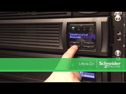 Video: What are the different sensitivity settings of a Smart-UPS?