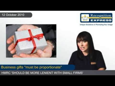 Business gifts "must be proportionate"