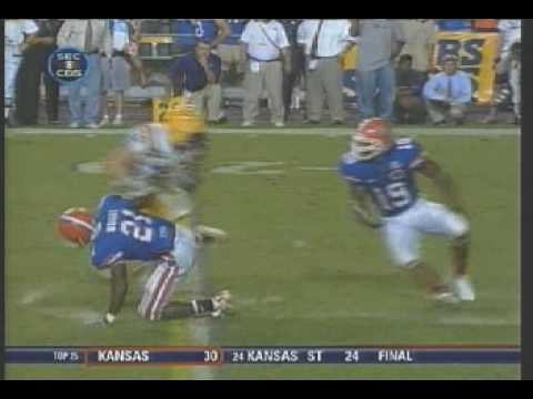 Jacob Hester trucks Florida safety Major Wright