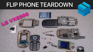 LG VX8300 Flip Phone Teardown - Video #4