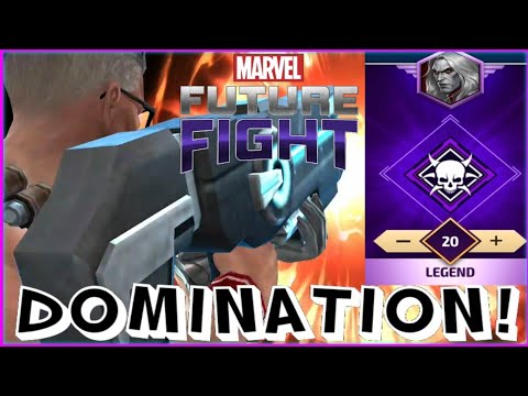 1st Time clearing Knull 20 featuring Cable. Marvel Future Fight