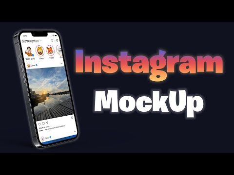 ULTIMATIVES TUTORIAL Instagram MockUp in 30 Minuten