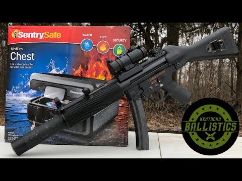 MP5 vs Sentry Safe (Full Auto Friday)