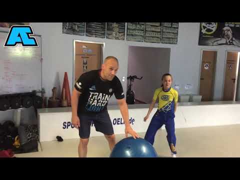 Andyconda Luta Livre Safe Kids Gymball Training