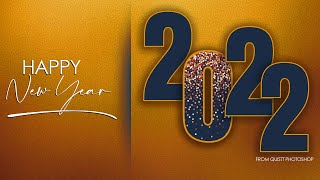 Happy New Year 2022 | Flyer Design Photoshop