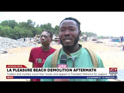 Traders and workers count their losses and appeal to President Mahama for support.