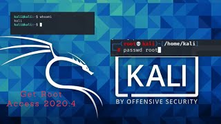 How to get root Access Kali Linux (2020.4) | z Terminal