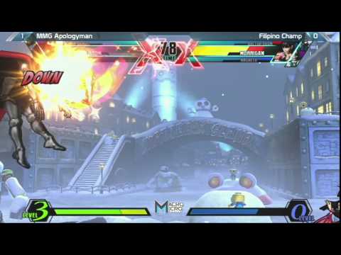 UMVC3: Filipino Champ vs MMG Apologyman - Winners Finals - Alpha Clash 12