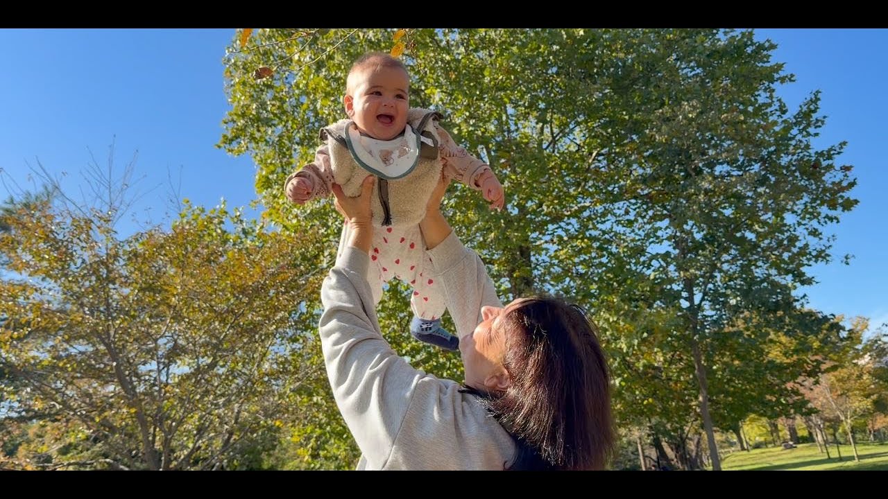 ウクライナからおばあちゃんが孫に会いに来たよ　後編