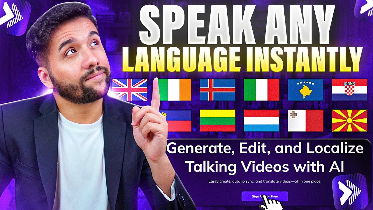 VOZO AI | How I Made My Video Talk in 10 Languages Instantly! @vozoai