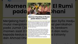 Momen Haru El Rumi Minta Restu Maia Estianty dan Ahmad Dhani Jelang Nikahi Syifa Hadju