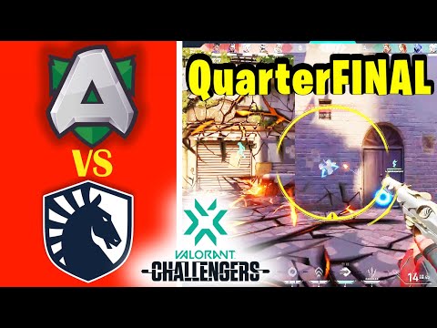Team Liquid vs Alliance Highlights - VCT Stage 3 Challengers QuarterFinal