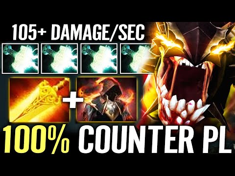 🔥 Mjollnir + 105 DPS Radiance + Cloak of Flames — WTF Monster Lifestealer 100% Counter PL Dota 2 Pro