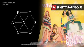 EXO x Wonder Girls - Monster x Why So Lonely (mashup)