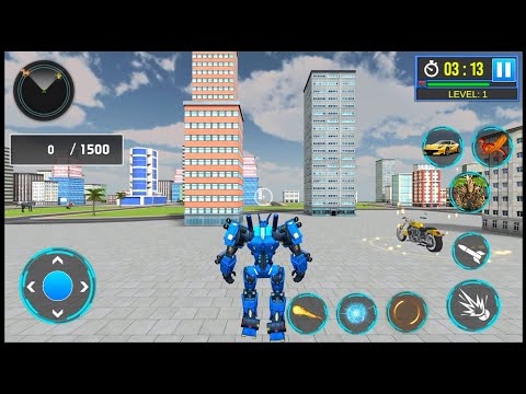 Dragon Robot Tree Robot Games - Android Gameplay