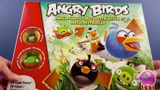 PLAYING 3 ANGRY BIRDS PIECES MEGA SMASH GAME!!!