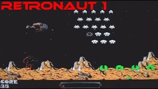Retronaut 1 on JXD S7800b. Played for laughs, with commentary.