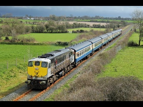 RPSI 'The Branchline Explorer' diesel tour - Onboard & Lineside, 7th April 2018