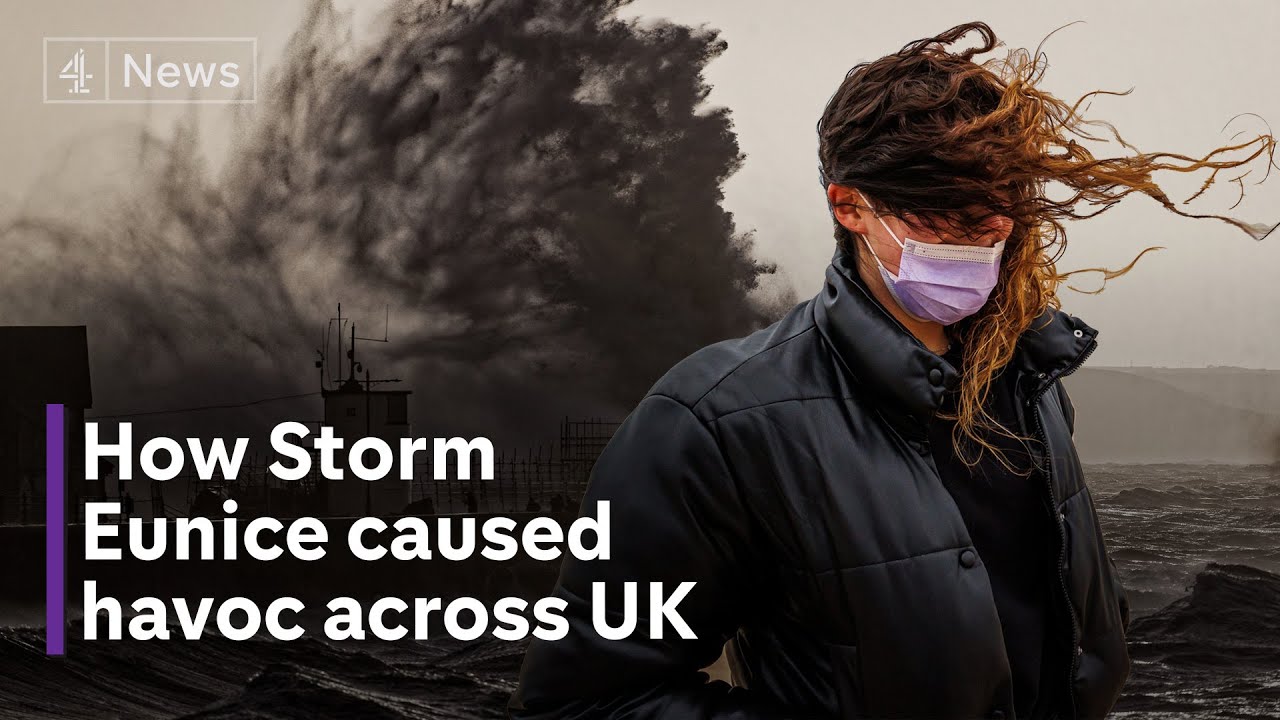 Storm Eunice: Death and damage across UK