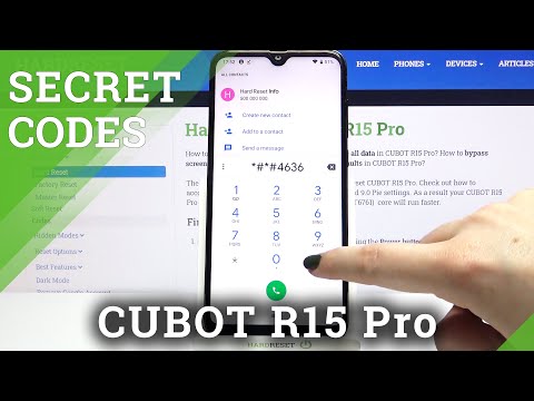 Secret Codes CUBOT R15 Pro – Useful Tricks