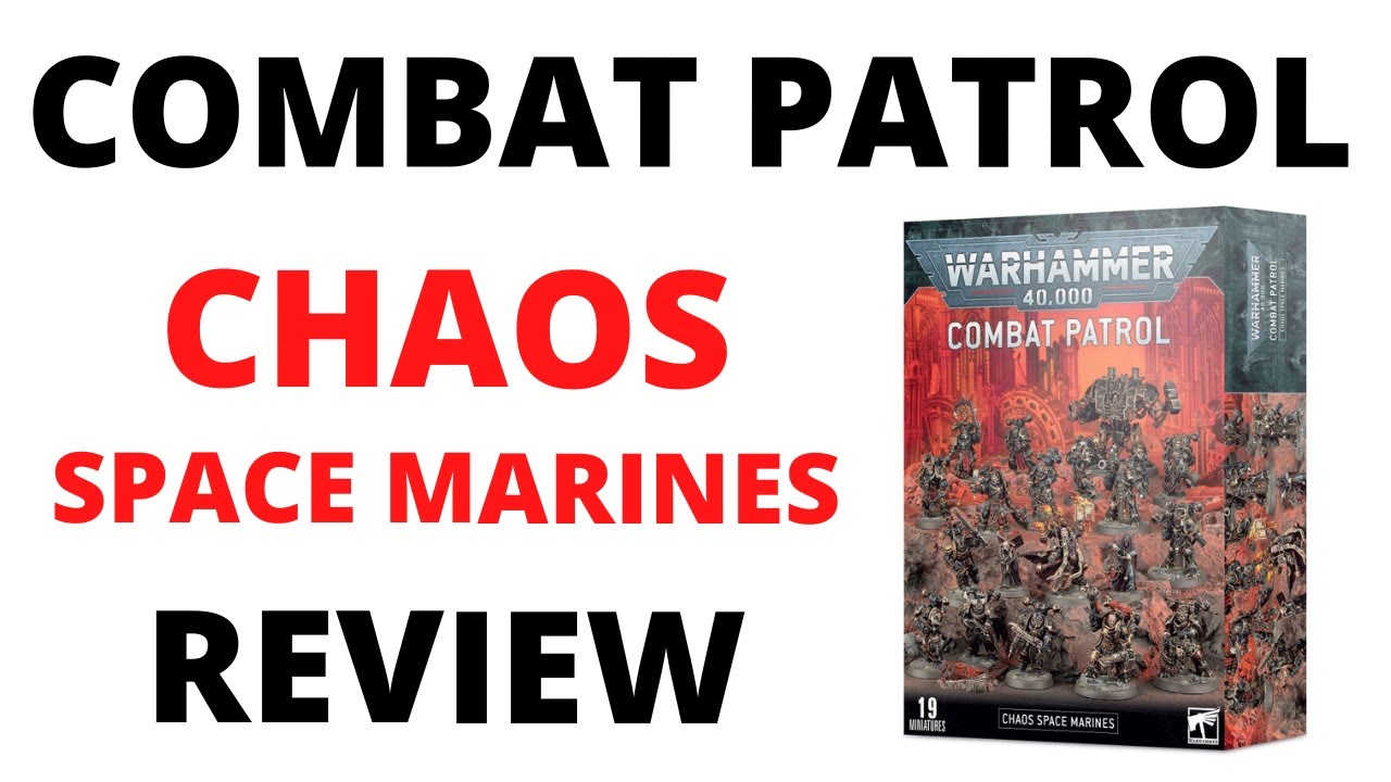 Watch video Chaos Space Marine Combat Patrol Box - Contents Review Now Chaos Space Marine Combat Patrol Box - Contents Review