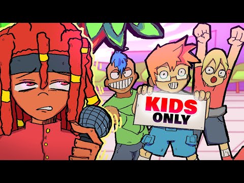 I Snuck Into KIDS ONLY RAP SERVER.. (Roblox Voice Chat)