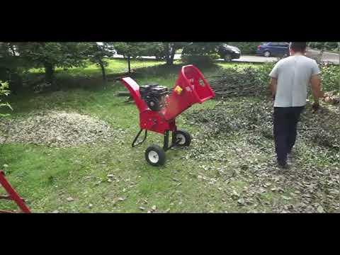 RELYARD 3" 7.0HP GASOLINE WOOD CHIPPER SHREDDER