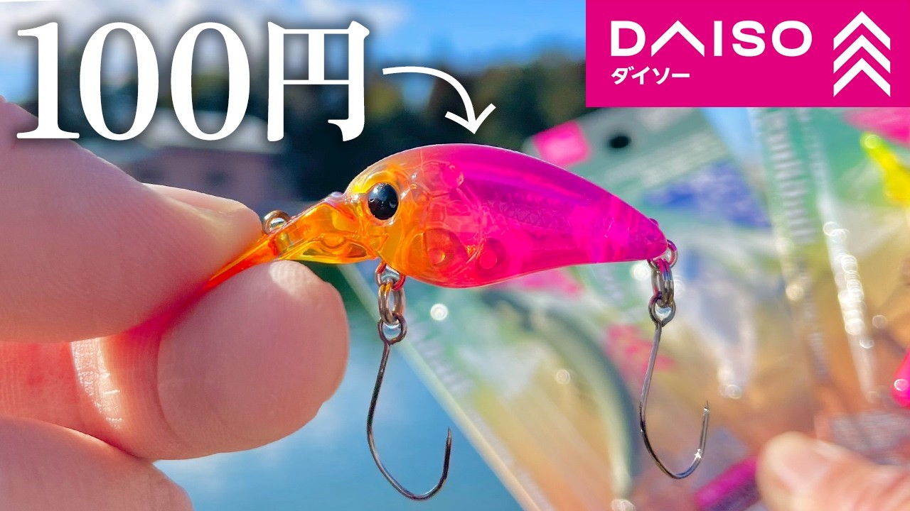 【朗報】ダイソー、ついに本気を出す。【エリアトラウト】【管理釣り場】