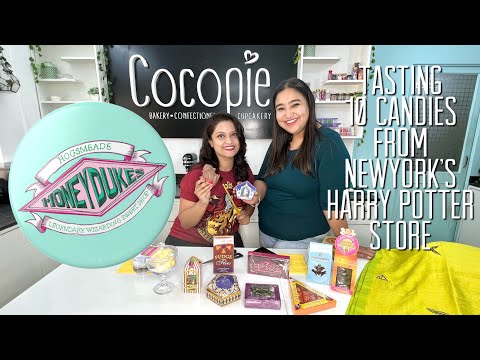 Taste Testing 10 Honeydukes candies from the Harry Potter NewYork Store