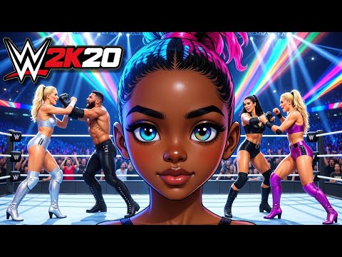 Cindy angel and curt Hawkins vs Carmella and EC3 WWE 2K20 my career mode part 62 🕹️🎮🕹️🎮👍👍👍🤣😆🤯😮