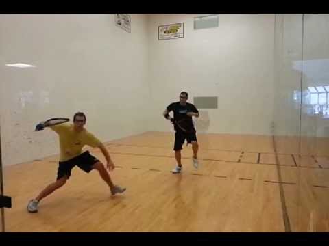 NY State Fishkill Racquetball - Open Semi-Finals - Slow motion