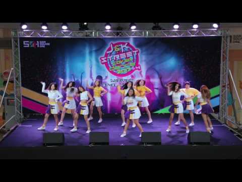 170527 Super Mango cover Pristin - Bang + Wee Woo @ JK Street Cover Dance 2017
