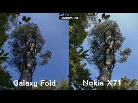 Nokia X71 vs Samsung Galaxy Fold | galaxy Fold vs Nokia X71 Camera Comparison,#GalaxyFold, #NokiaX71