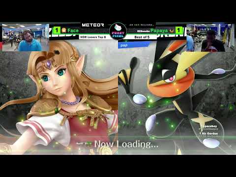 HDR | Face (Zelda, Dr. Mario) vs Papaya (Greninja) - Losers Top 8 - METEOR 2: An HDR Regional