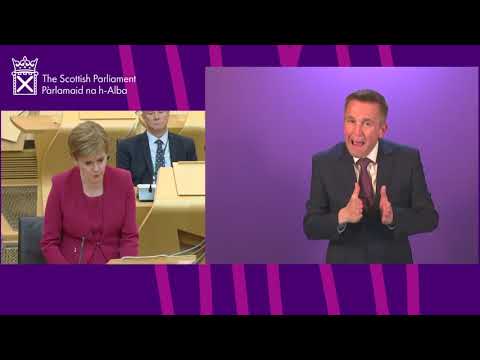 First Minister's Statement: COVID-19 Update (BSL) - 1 June 2021