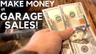 How to MAKE MONEY at Garage Sales | Selling on eBay & Amazon | Reselling Business | Ralli Roots