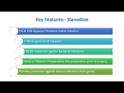 Slaney slanodine solution/scrub - 500ml