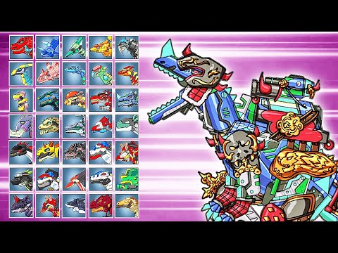 Dino Robot Battle Arena: Ceratosaurus Warrior Family | Eftsei Gaming