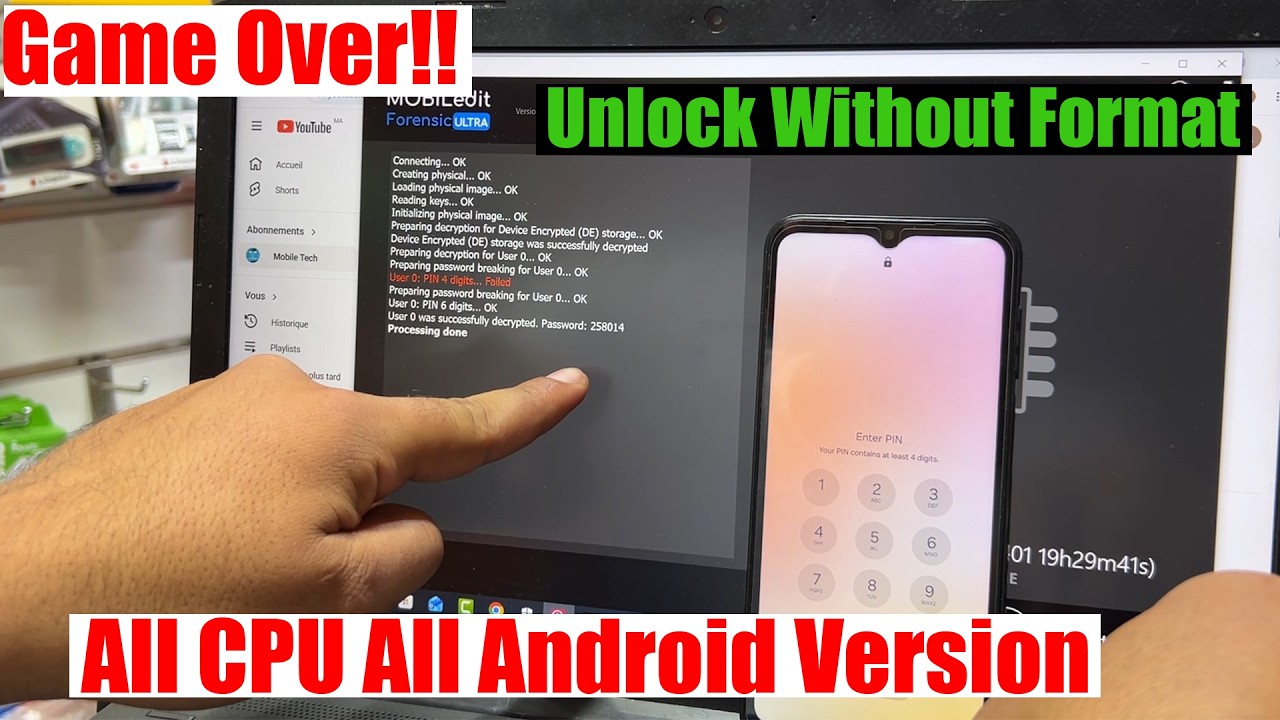 how to unlock samsung phone forgot pattern/Password/Pin Without Losing Data 2026 | Mobiledit Tool