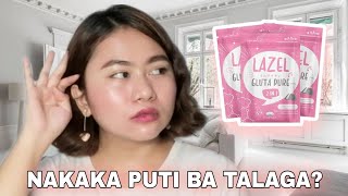 Download lagu LAZEL GLUTA PURE 2IN1   TRIED IT FOR 2 WEEKS  🌸 mp3