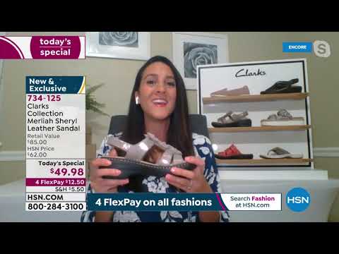 HSN | Clarks Footwear 04.08.2021 - 04 AM
