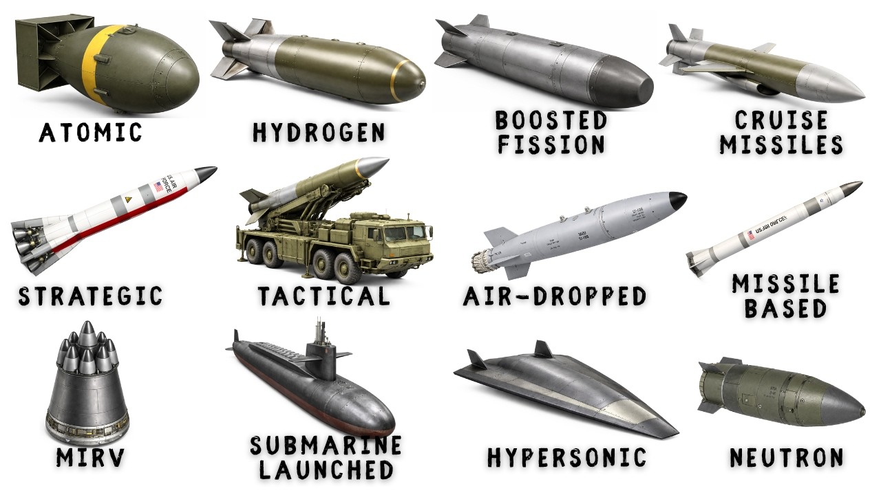 Every Type of Modern Nuclear Weapon Explained