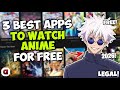 3 Best Apps To WATCH ANIME FOR FREE AND LEGALLY LATEST 2026 Easy Guide